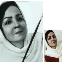طراحی چهره تکنیک سیاه قلم|تابلو، نقاشی، عکس|کرمانشاه, |دیوار