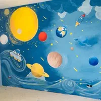 نقاشی دیواری حرفه‌ای با طرح دلخواه شما|تابلو، نقاشی، عکس|تهران, تجریش|دیوار