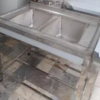 چارچوب پخی میز کار و سینک وساندویچی اسنکی۹۰۸|کافی‌شاپ و رستوران|کیش, |دیوار
