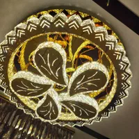 لوسترهای کریستالی و پر نور