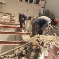 تخریب ساختمان با ابزار پیشرفته
