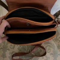 کیف چرم طبیعی اصل تبریز رنگ عسلی کیف زنانه دوشی|کیف، کفش، کمربند|تهران, بهمن یار|دیوار