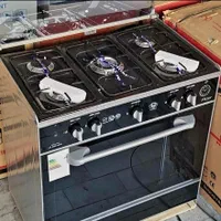 اجاق گاز طرح فر جنرال 5 شعله لعابی (فردوس کالا