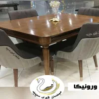 تعویض نهار خوری تولیدی غذا خوری مدل ورونیکا|میز و صندلی غذاخوری|مشهد, چهارچشمه|دیوار