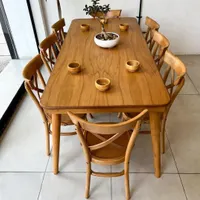 میز نهار خوری میز نهارخوری با صندلی لهستانی مدرن