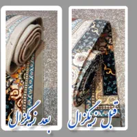 ریشهساچاق زنی،زیگزالسردوزی و لبه دوزی فرش