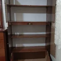 کتابخانه چوبی|کتابخانه، شلف، قفسه‌های دیواری|اراک, |دیوار