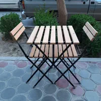 میز و صندلی تاشو کافه