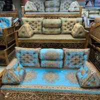 سرای سرویس شاهنشین/تخت سنتی منبت/لحاف کرسی ترمه|صنایع دستی و سایر لوازم تزئینی|زنجان, |دیوار