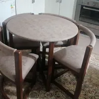 میز غذاخوری کمجا چوب