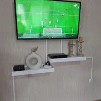 پایه دیواری اسمارت نصب تلویزیون شلف طبقه دیواری جک