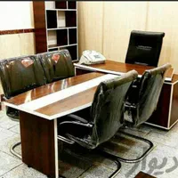 میز مدیریت وکیوم اداری/ صندلی چرخدار/ مبلمان|دفتر کار|یزد, |دیوار