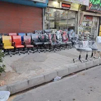 صندلی پنج پر فلز