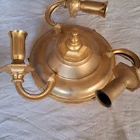 آباژور سقفی عتیقه لوستر|لوستر و چراغ آویز|اصفهان, خانه اصفهان|دیوار
