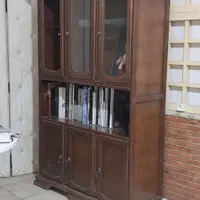 ویترین روکش چوب طبیعی|بوفه، ویترین، کنسول|تهران, فردوسی|دیوار