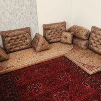 پشتی شاه نشین زری دار کد ۵۰۰۱ ترمه تراکم بالا سنتی|پشتی|مشهد, وکیل‌آباد|دیوار