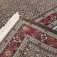 جفت ذرع‌ونیم دستباف مود بیرجند نقشه‌ماهی گل‌ابریشم|فرش|تهران, بازار|دیوار