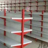 قفسه فلزی فروشگاهی هایپری پیچ و مهره ی لچک خور|کتابخانه، شلف، قفسه‌های دیواری|تبریز, |دیوار