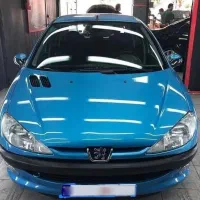 پژو ۲۰۶))معاوضه با خودرو تصادفی چپی فقط فقط