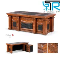 صندلی خفاشی چرم آلگروارگونومیک چرخدارجکدارریاست|مبلمان اداری|رشت, گلسار|دیوار