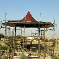 طراحی و اجرای سقف شیروانی و آلاچیق