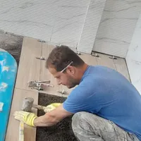 نصب سرامیک وکاشی کف ودیوار وسنگ آنتیک باقیمت مناسب|خدمات پیشه و مهارت|رشت, فلسطین|دیوار