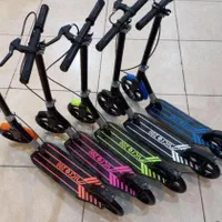 اسکوتر اسکیت چراغدار فلزی، نو  وآکبند|دوچرخه، اسکیت، اسکوتر|تبریز, |دیوار