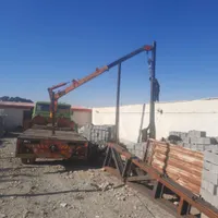 جرثقیل ۵تن بادسان و ۳تن خاور حمل بار سبد بالابر|خدمات حمل و نقل|کرج, شهرک وحدت|دیوار