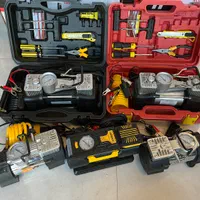 پمپ باد فندکی دو سیلند باکیف و لوازم کمپرسور باد|ماشین‌آلات صنعتی|مشهد, هنرور|دیوار