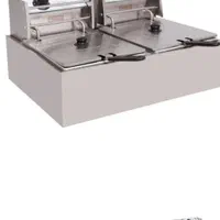 سرخ کن دو لگنه برقی برند خارجی اسمارت نو و آکبند|کافیشاپ و رستوران|رشت, استادسرا|دیوار