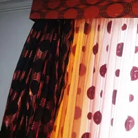 دوعدد پرده به همراه میل پرده وتمام تشکیلات|پرده، رانر، رومیزی|رشت, جانبازان|دیوار