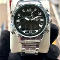 ساعت کاسیو جی شاک دو زمانه موتور ژاپن فلزی Casio|ساعت|اصفهان, احمدآباد|دیوار