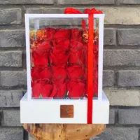 باکس گل رز مصنوعی،هدیه تولد خواستگاری افتتاحیه