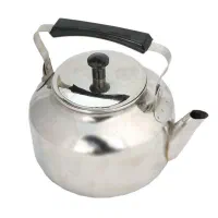 کتری استیل لوله دار شیردار تمام استیل نو آکبند|قوری، کتری، قهوه‌ساز دستی|اصفهان, فرح آباد|دیوار