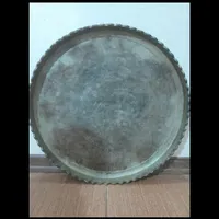 سینی مسی قدیمی سایز۶۸|کلکسیون و سرگرمی|شاهین‌شهر, پارک بانک استان|دیوار