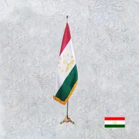 پرچم تشریفات کشورها ساتن پارچه ای ولمینت