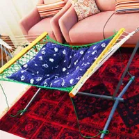 گهواره ننو سنتی لمتاب|تخت و صندلی بچه|تهران, نیروی هوایی (پیروزی)|دیوار