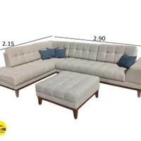 مبل ال کاژو با پاف شرکتی اصل قابلت تغییر ابعادوطرح