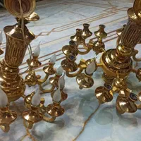 خریدار و فروش لوستر طلایی|لوستر و چراغ آویز|ارومیه, |دیوار
