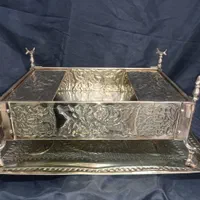 منقل ذغالی زغالی viyana سماوری برنجی مسی|صنایع دستی و سایر لوازم تزئینی|اصفهان, دستگرده|دیوار