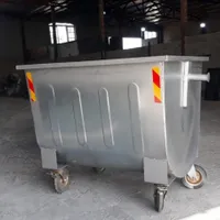 سطل زباله پارکی سطل زباله گالوانیزه
