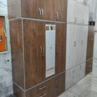 کمد دیواری / کمدلباس پیش ساخته / کمددیواری سه تیکه|جاکفشی، کمد، دراور|اصفهان, رهنان|دیوار