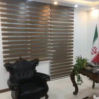 مونتاژ پرده زبرا چاپی شید دی کی لوردارپه|پرده، رانر، رومیزی|تبریز, |دیوار