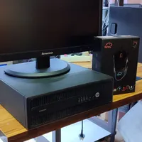 فروش مینی کیس hp/مانیتور 24 اینچ/ماوس گیمینگ