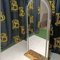 ایینه  گنبدی بک لایت|آرایشگاه و سالن‌های زیبایی|تبریز, |دیوار