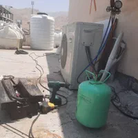 نصب تعمیر گازگیری کولر