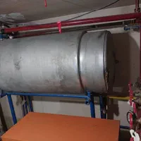 تعمیر آبگرمکن زمینی دیواری منبع دوجداره در محل