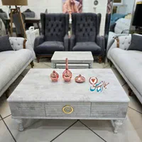 میز عسلی با جلومبلی شرکتی/مبلمان الماس