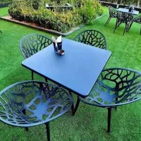 میز و صندلی ناهارخوری غذاخوری پلاستیکی شاخ و برگ