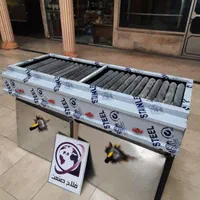 فر منقل کباب پز ترکی ساندویچی گازی ذغالی صنعتی|کافیشاپ و رستوران|تهران, شوش|دیوار